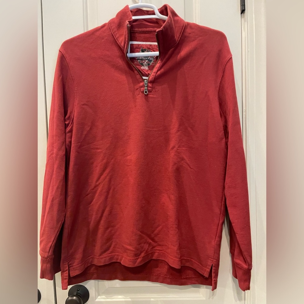 Vintage Eddie Bauer 3/4 zip up sweater size medium